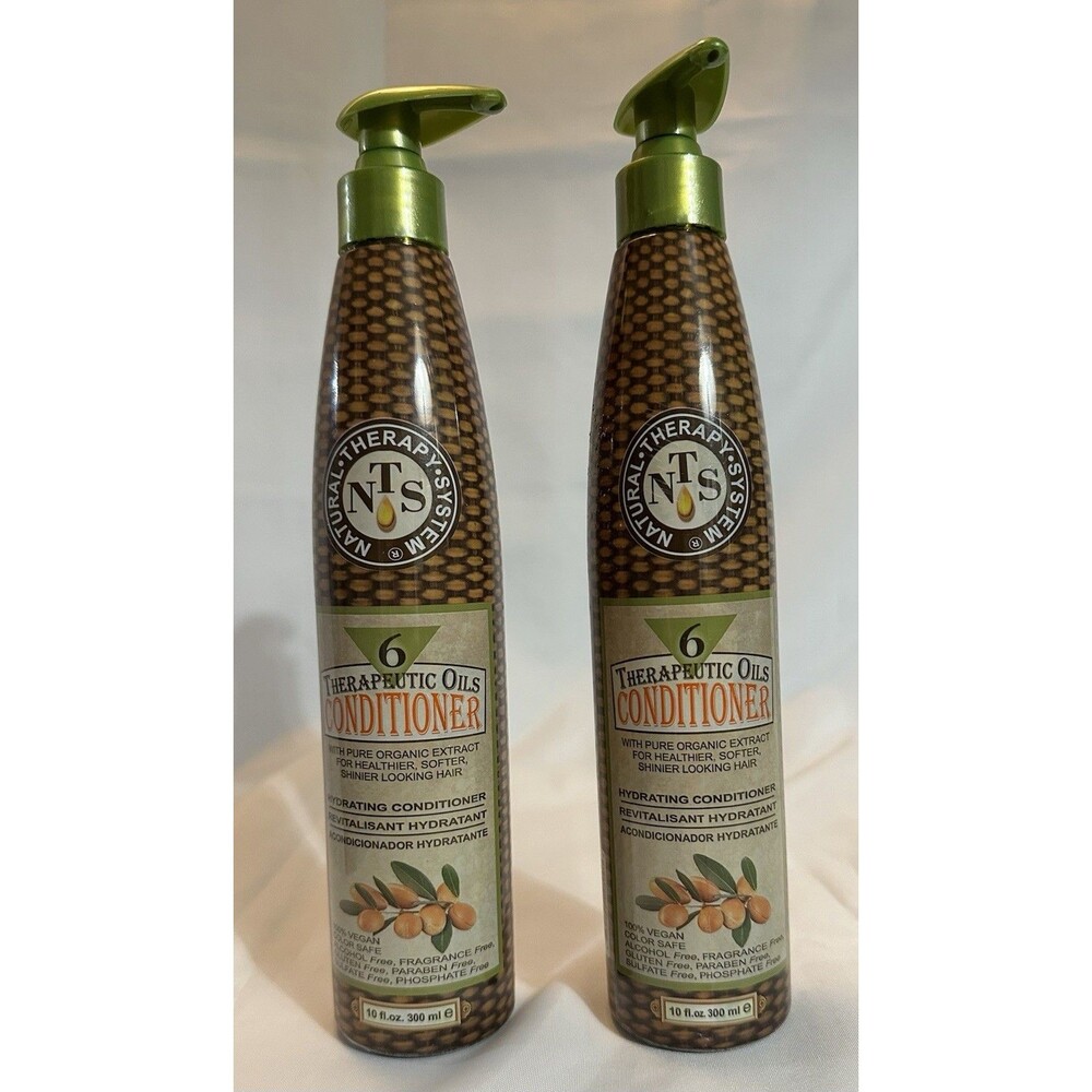 2 Natural Therapy System Six Therapeutic Oils Hydrating Conditioner  10 fl oz
